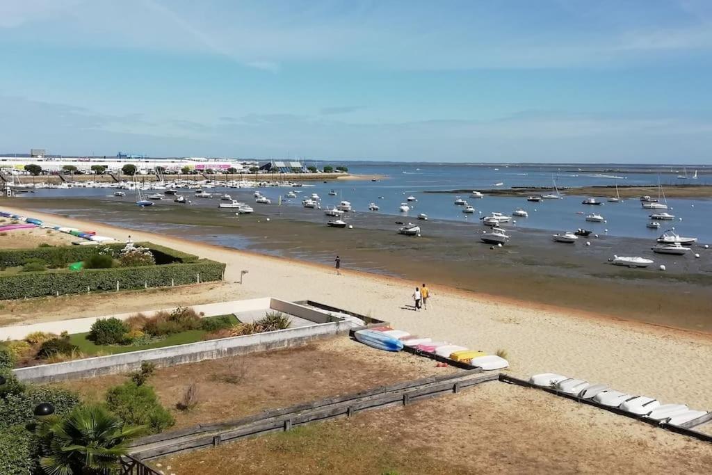 T2 1Ere Ligne Loggia Vue Mer 180 ° Parking Arcachon Zewnętrze zdjęcie